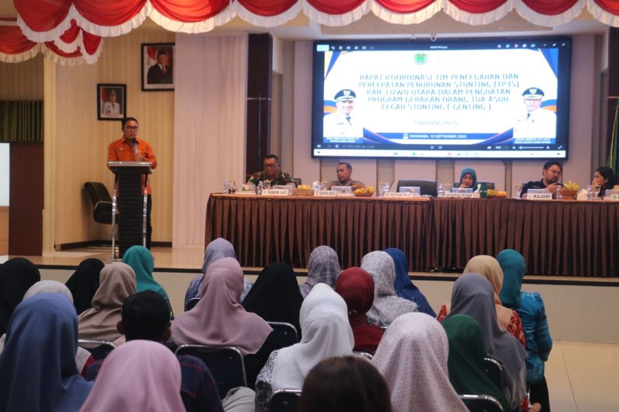 Pekan Genting Cegah Stunting, Luwu Utara Perkuat Komitmen Lintas Sektor