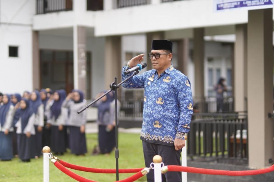Wabup Lutra Pimpin Peringatan Harhubnas ke-55